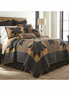 Bear Star Quilted Bedding Collection