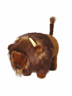 "BILLY" BUFFALO FOOTSTOOL
