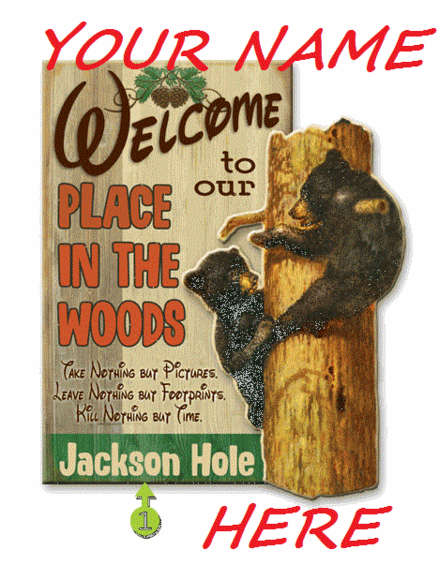 Cabin Signs" title="Cabin Signs