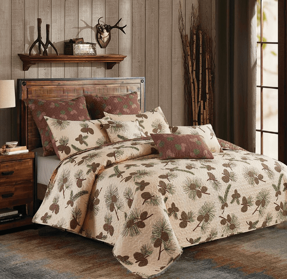 Forest Pinecone Bedding" title="Forest Pinecone Bedding