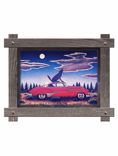 Driven World (COYOTE or WOLF)- By Monte Dolack 