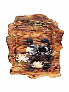 DUCK INTARSIA 22"X24"