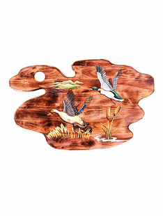 DUCK INTARSIA 24"X16"