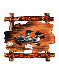 DUCK INTARSIA 24"X24"