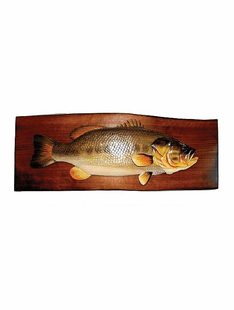FISHING- BASS PLAQUE 22"X9"