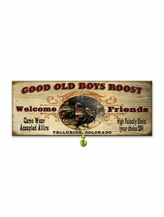 GOOD OLD BOYS ROOST PERSONALIZED SIGN