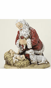 Kneeling Santa 
