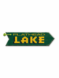 LAKE ARROW PERSONALIZED SIGN