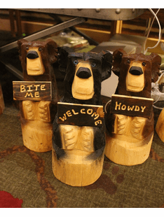  MINI SIGN BEAR 