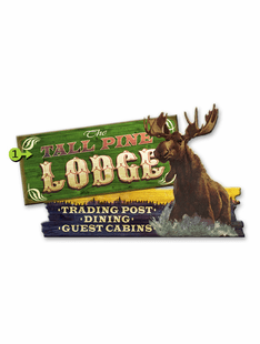 MOOSE LODGE PERSONALIZED SIGN