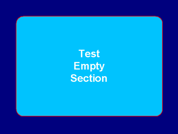 QA Test Empty Section" title="QA Test Empty Section
