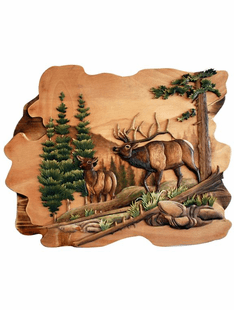 Wood Wall Art- Intarsias