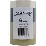 Alkali Hockey Tape 6-Pack - 3 Clear/2 Black/1 White" title="Alkali Hockey Tape 6-Pack - 3 Clear/2 Black/1 White