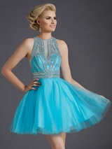 open lace back dress Gold Sweetheart Beaded Sparkles Court Train Flowers Prom Dresses main image 1