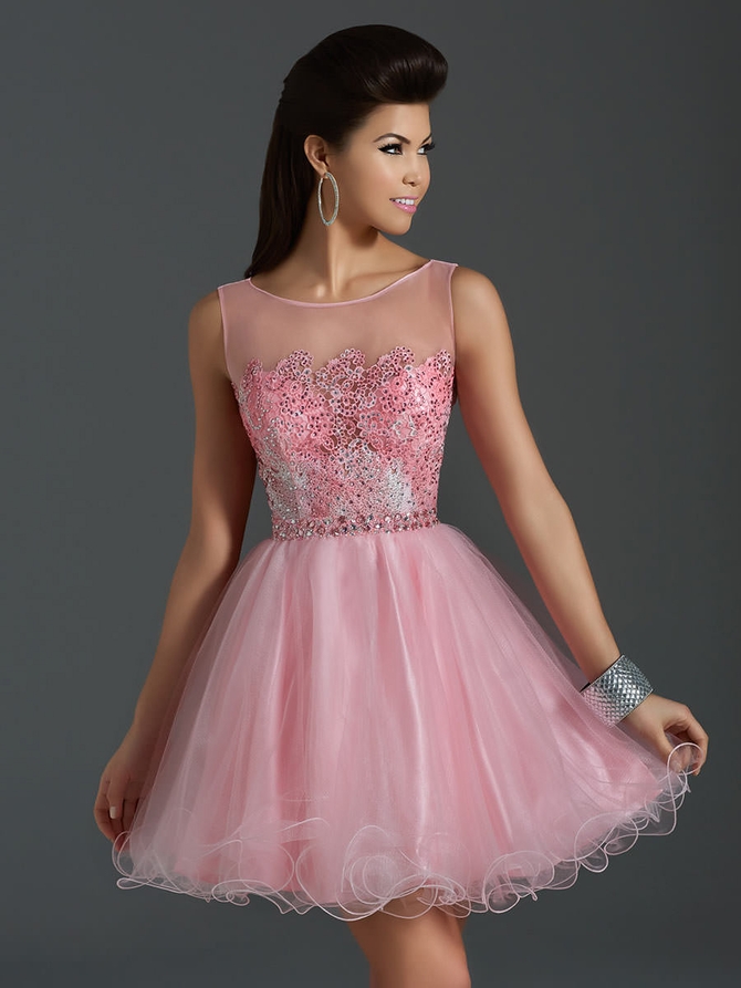 Clarisse 2648 Short Homecoming Dress | Promgirl.net
