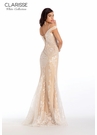 Clarisse 600210 Embellished Lace Gown | White Collection 2020| 2 Colors     