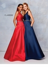 Clarisse Dress 3742 Mikado Ball Gown | 6 Colors | Promgirl.net