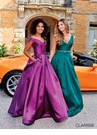 Clarisse Dress 3742 Mikado Ball Gown | 6 Colors | Promgirl.net