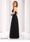 Clarisse Halter Cowl Neck Evening Gown 3103