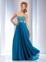 navy blue dress for baby girl A-Line Prom Dresses main image 0
