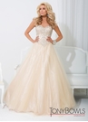 Nude Ball Gown 114512 by Tony Bowls