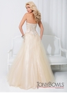 Nude Ball Gown 114512 by Tony Bowls