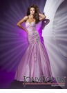 Pink Ruched Mermaid Prom Dress 112520 by Tony Bowls