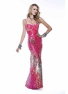 Pink Sequin Scala Prom Dress 4119