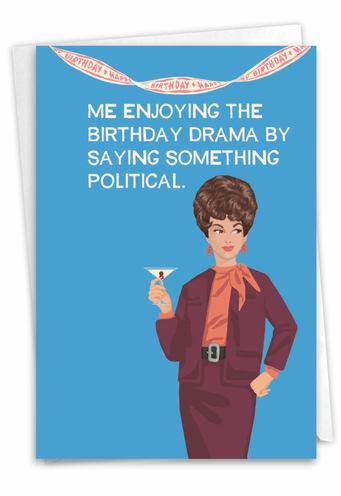 Birthday Drama Card