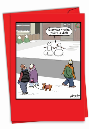 Dick Snowman Card