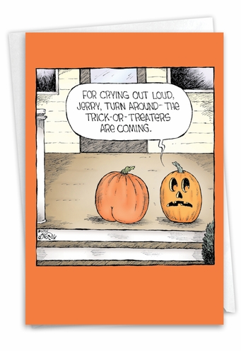 Pumpkin Crack Card