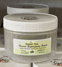 Green Tea Facial Scrub 8oz