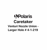 Caretaker Venturi Nozzle Union - Larger Hole # 4-1-219