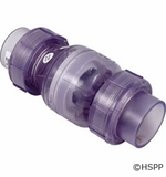 Flo Control Check Valve, 1/2 lb Spring,  2"slip, True Union # 1700C20