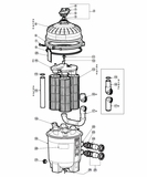 Hayward SwimClear Cartridge Filter (C2030, C3030, C4030, C5030, C7030)