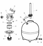 Jacuzzi RMST-24 Sand Filter