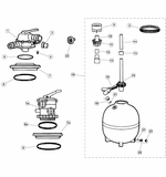 Jacuzzi ST27 ST33 Sand Filter