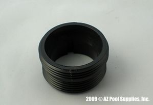 Paramount Wall Fitting 1-1/2" Thread x Thread - Black (6 Pack) # 005-252-3044-03