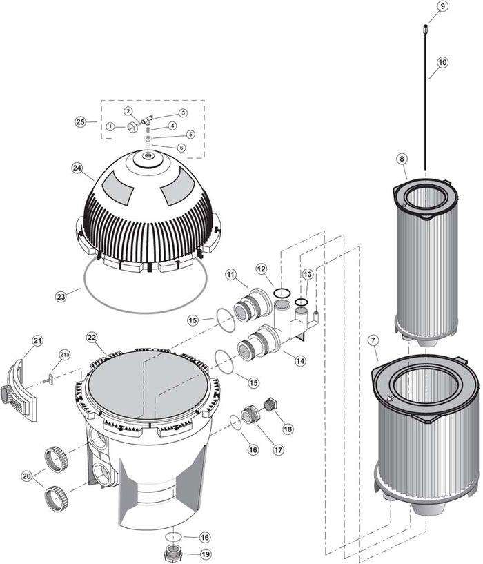 StaRite System 3 Modular Media Filter Models S7M120, S8M150