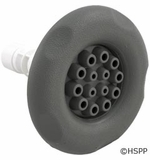 Waterway Jet Intrnl Poly Storm 4"fd Multi Massage 5 Scal Gray # 212-8297