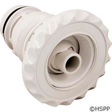 Waterway Jet Intrnl Poly Jet 3-3/8"fd Roto Dlx Scal White # 210-6090