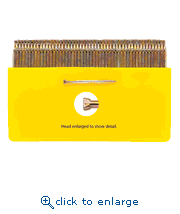 Aerosmith Fastening Systems 075-125T FINISH .075 x 1-1/4" Trim Pins For ST1850C4 (For Trim to LGS or Block) (1,500/Box)