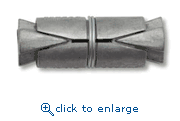 Aerosmith Fastening Systems DB516 5/16" Dual Machine Bolt Anchors - Zinc (50/Box)
