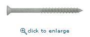 Dewalt Anchors & Fasteners DFM4EUF365 1/4" x 4" Ultracon+ Phillips Flat Head 410 Stainless Masonry Fasteners (100/Box)