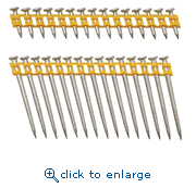 Dewalt Engineered By Powers DCN891075 3/4" x .145 Zinc Tapered CCN Concrete Fasteners For Metal Track or Fixture to Block or Light-Grade Concrete (1000/Box)