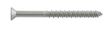 Dewalt Engineered By Powers DFM2ELG801 1/4" x 2-1/4" Ultracon®+ Phillips TrimFit® Flat Head Silver Masonry Fasteners (1,500/Box)