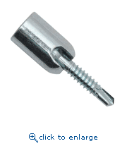 Dewalt Engineered By Powers PFM2281150 1/4"-20 x 1" #3 Hangermate Pivot for Steel Angled 3/8" Rod Hanging Anchor (25/Box)