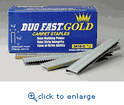 Duo-Fast 5418D 9/16&quot; 20 Gauge D Point 3/16&quot; Crown Staple (5,000 Per Box)