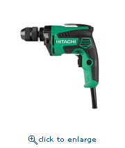 Hitachi D10VH2 3/8" 7 Amp Drill EVS Reversible