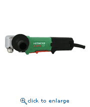 Hitachi D10YB 3/8" 4.6 Amp Right Angle Drill Dial-In EVS Reversible